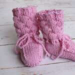 Hand knitted merino wool socks - Image 2